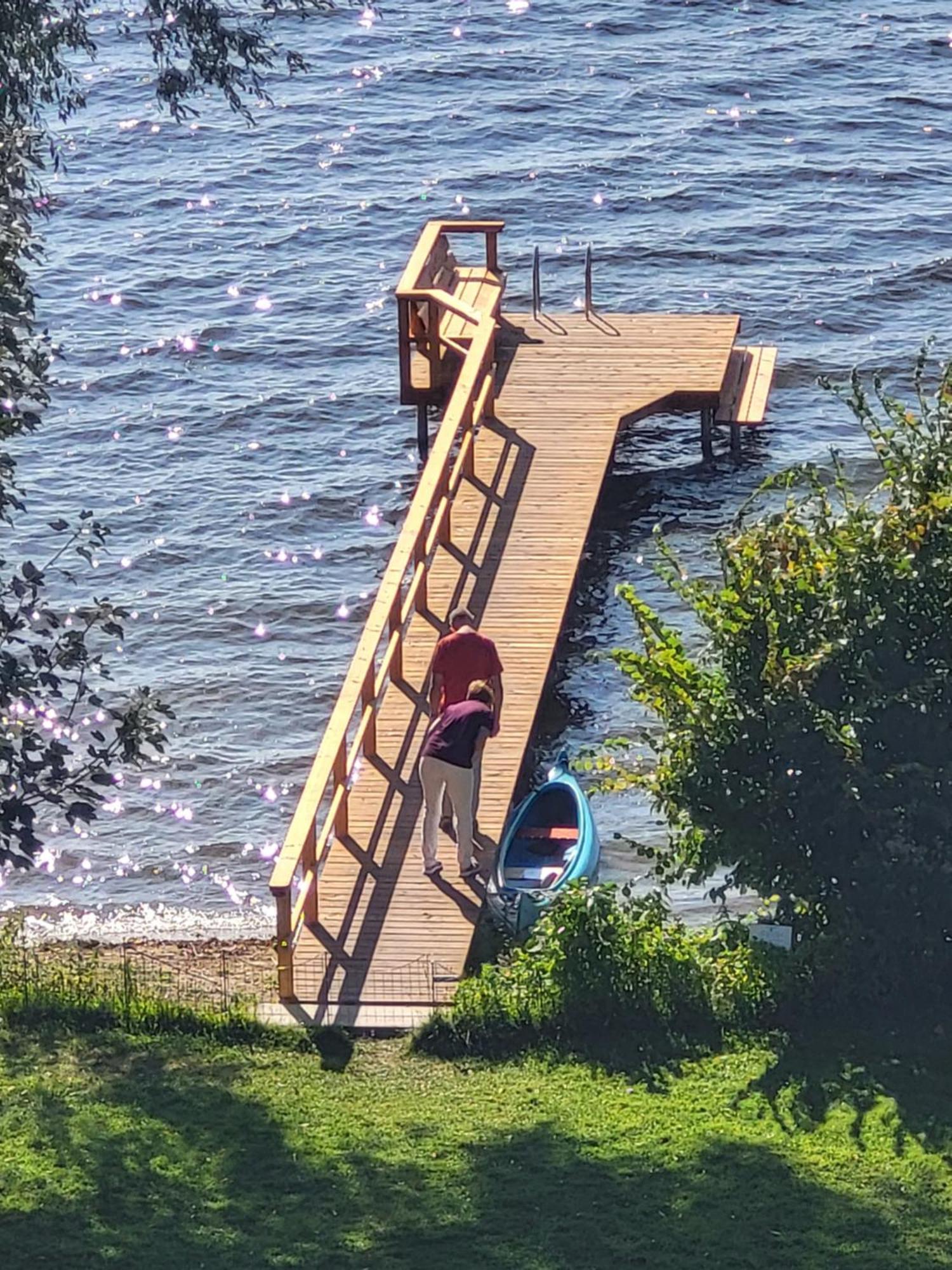 Ferienwohnung Seeblick Ploener See 阿舍贝格 外观 照片